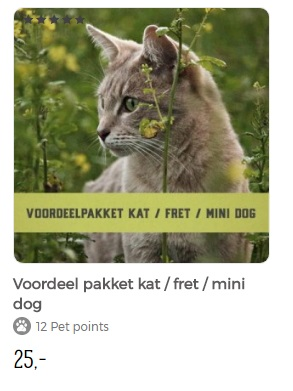 Hier koop ik altijd mijn rauw vlees voor de kat